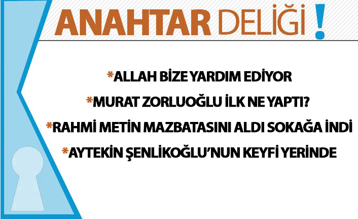 Anahtar Deliği 06.04.2019