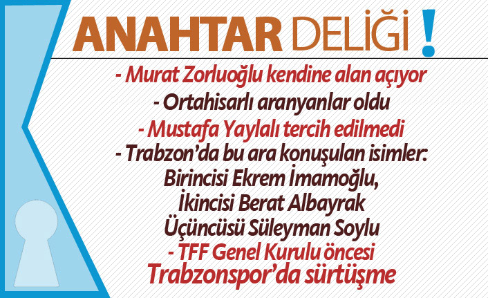 Anahtar Deliği - 09.04.2019