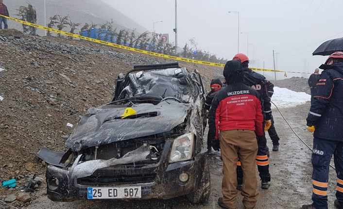 Ovit dağı çıkışında meydana gelen trafik kazasında 1 kişi hayatını kaybetti.