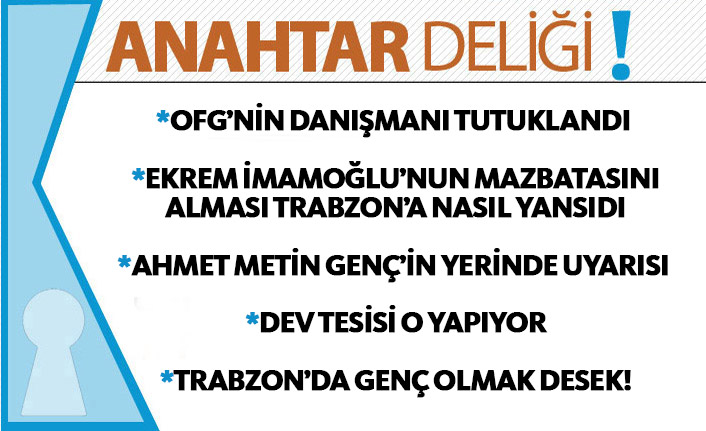 Anahtar Deliği 18.04.2019