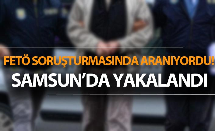 Samsun'da yakalandı! Sahte kimlik kullanarak...