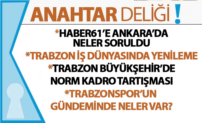 Anahtar Deliği 19.04.2019