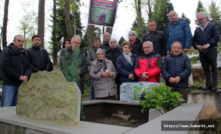 Ahmet Kayacık mezarı başında anıldı