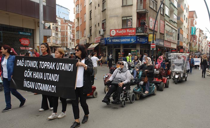 Giresun'da kadınlardan çocuk istismarları olaylarına tepki