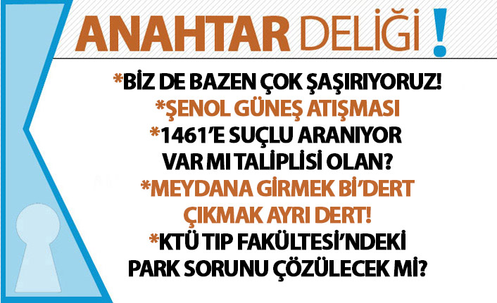 Anahtar Deliği 02.05.2019