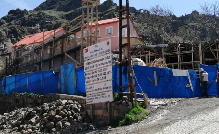 Giresun’da 200 yıllık taşhan restore ediliyor