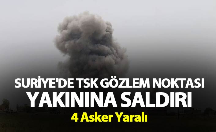 Suriye rejim güçleri TSK Gözlem noktası yakınını vurdu - 4 yaralı