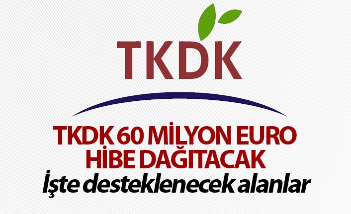 TKDK 60 Milyon Euro Hibe Dağıtacak