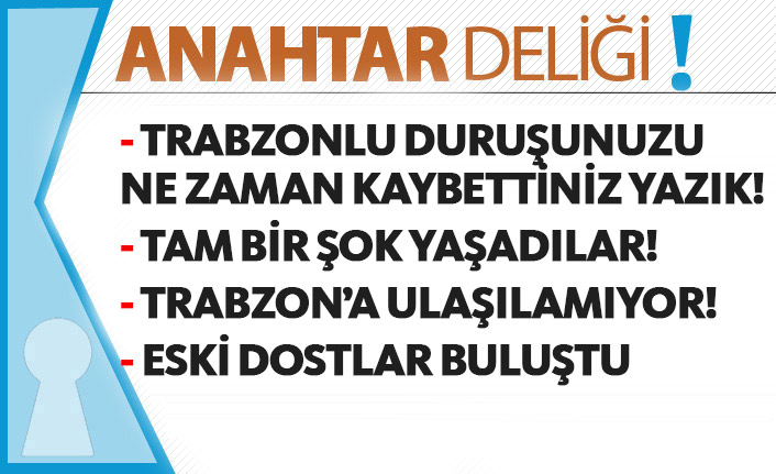 Anahtar Deliği 16.05.2019