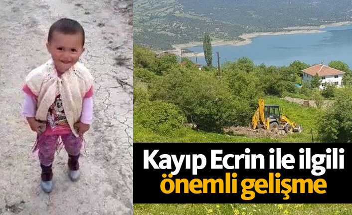 Kayıp Ecrin ile ilgili önemli gelişme