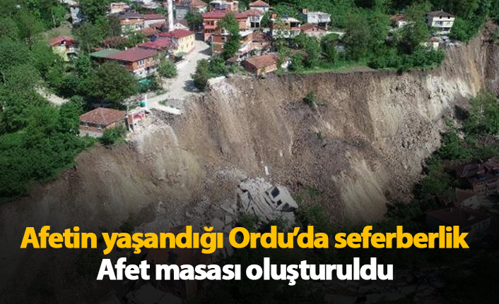 Ordu'da seferberlik