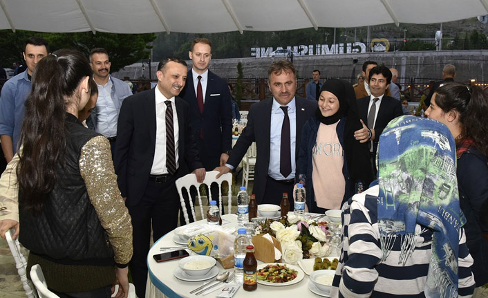 Gümüşhane'de kardeşlik iftarı