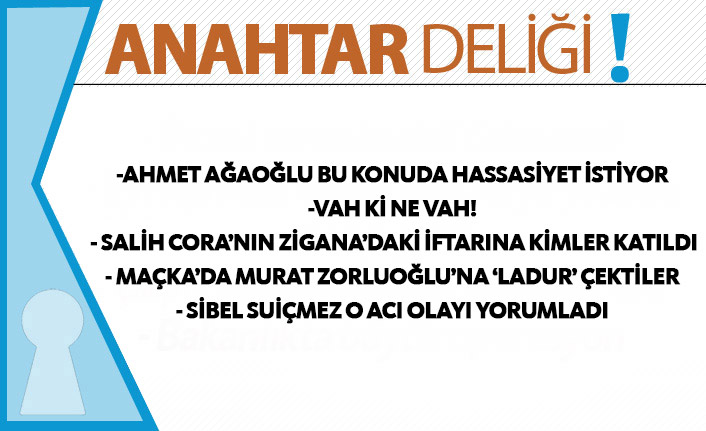 Anahtar Deliği 23.05.2019