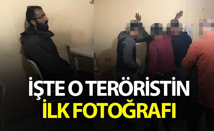 İşte o teröristin yakalandıktan sonra çekilen ilk fotoğrafı