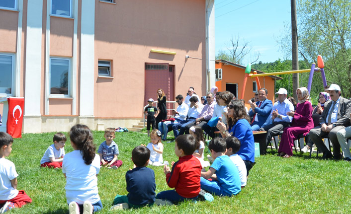 Ordu'da bakanlık minikleri sevindirdi