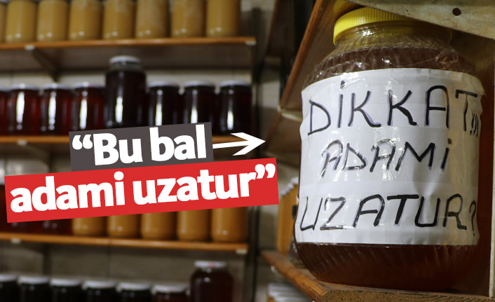 "Dikkat bu bal adami uzatur!"