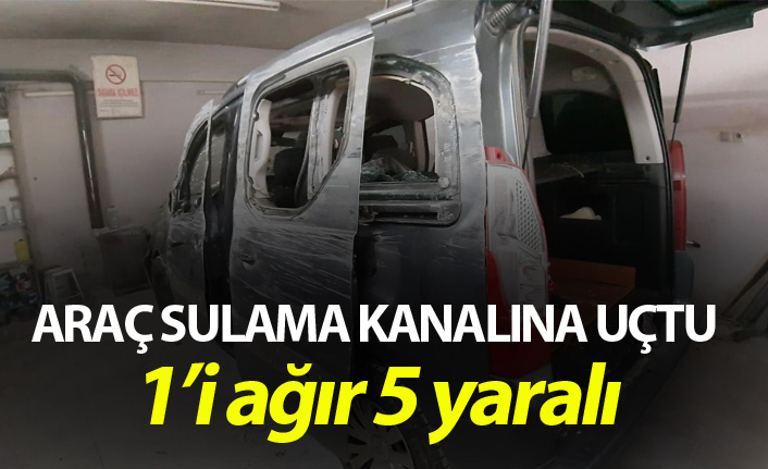 Trafik kazası: 1’i ağır 5 yaralı