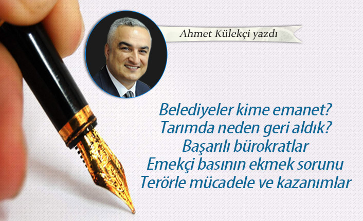 Belediyeler kime emanet?