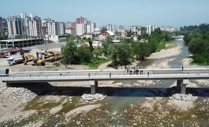 Selde yıkılan Kaleönü Köprüsü hizmete giriyor