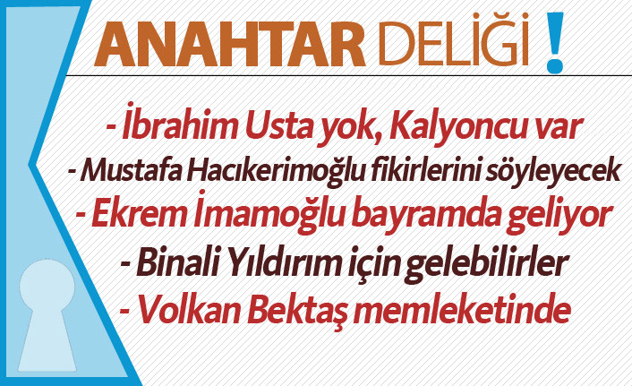 Anahtar Deliği - 31.05.2019