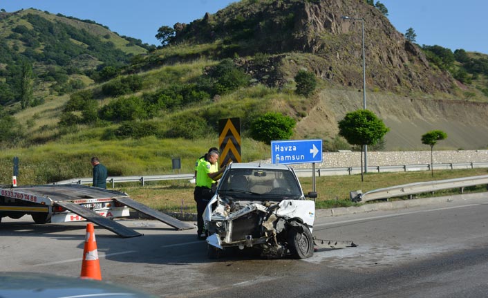 Trafik kazası: 4 yaralı