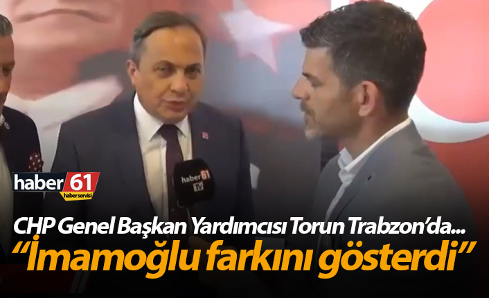 Seyit Torun: İmamoğlu farkını gösterdi