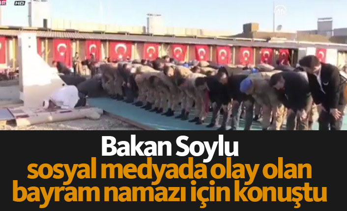 Bakan Soylu'dan namaz gündemine yanıt