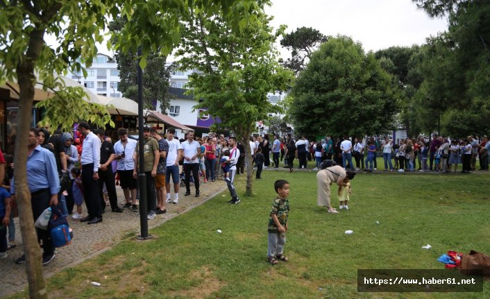 Teleferiğe yoğun ilgi