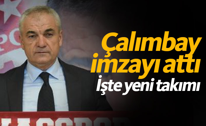 İşte Rıza Çalımbay'ın yeni takımı