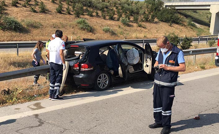 Uzman çavuşlar kaza yaptı: 2 ölü, 1 yaralı