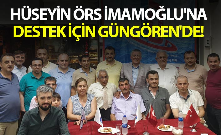 Örs İmamoğlu'na destek için Güngören'de!