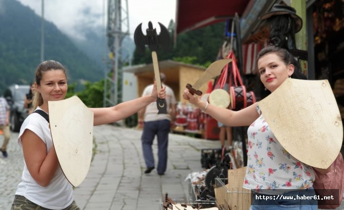 Gürcistanlı öğrenciler Rize’yi gezdi 