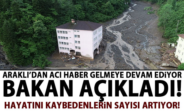 SON DAKiKA! Araklı'dan acı haber gelmeye devam ediyor