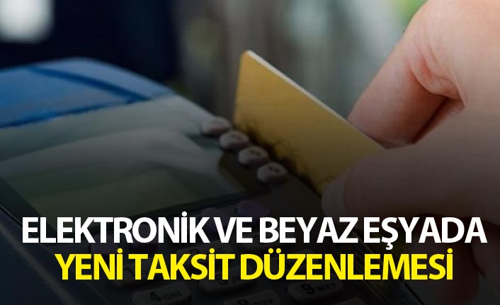 Elektronik ve beyaz eşyada taksit sayıları arttı