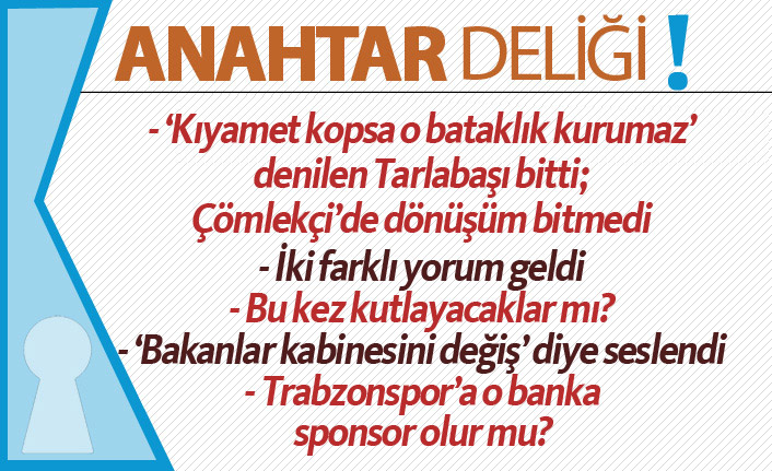 Anahtar Deliği - 24.06.2019