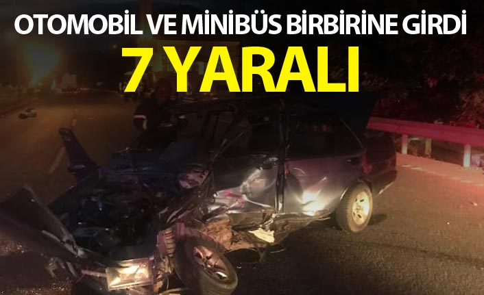 Ordu'da feci kaza: 7 Yaralı