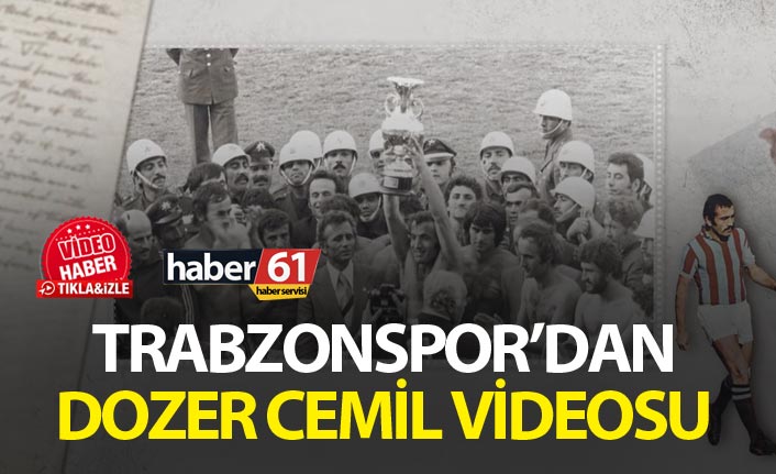 Trabzonspor'dan Dozer Cemil videosu