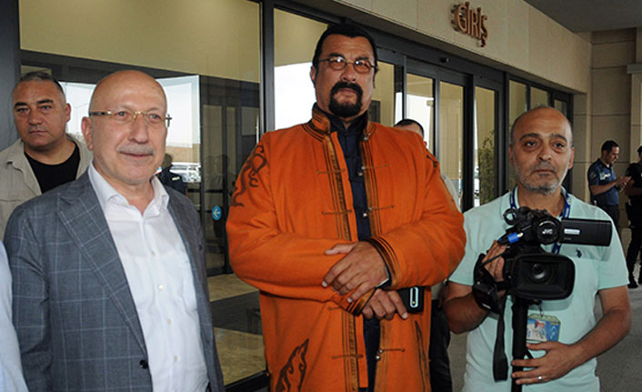 ABD'li oyuncu Steven Seagal Türkiye'de