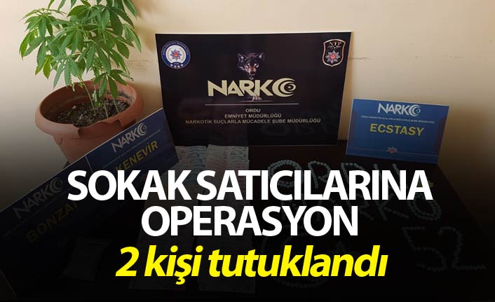 Ordu'da sokak satıcılarına operasyon