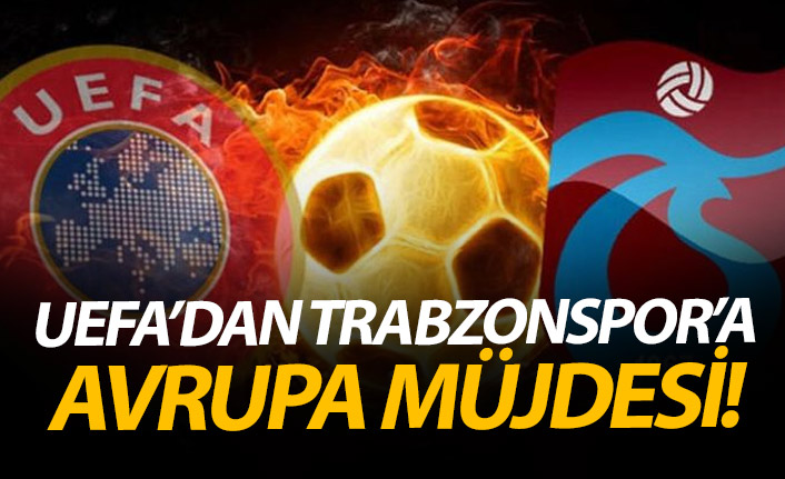 UEFA Trabzonspor kararını açıkladı!