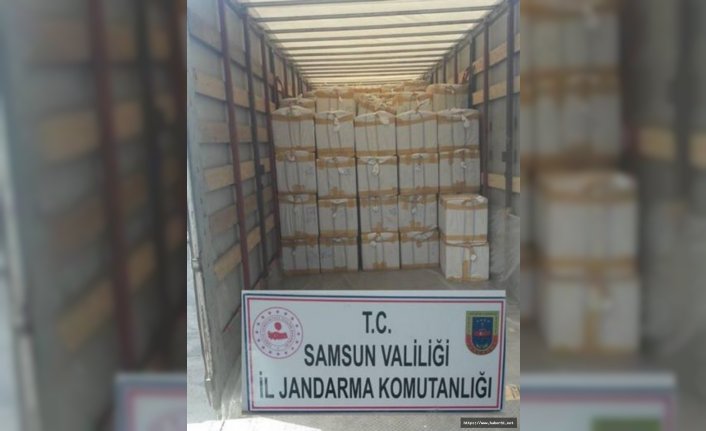 Samsun'da 85 bin adet kaçak parfüm ele geçirildi