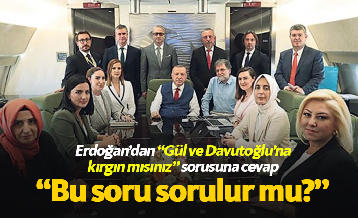 Erdoğan'dan Gül ve Davutoğlu açıklaması