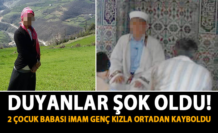 Evli imam, genç kızla kayıplara karıştı