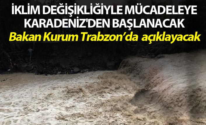 İklim değişikliğiyle mücadeleye Karadeniz'den başlanacak