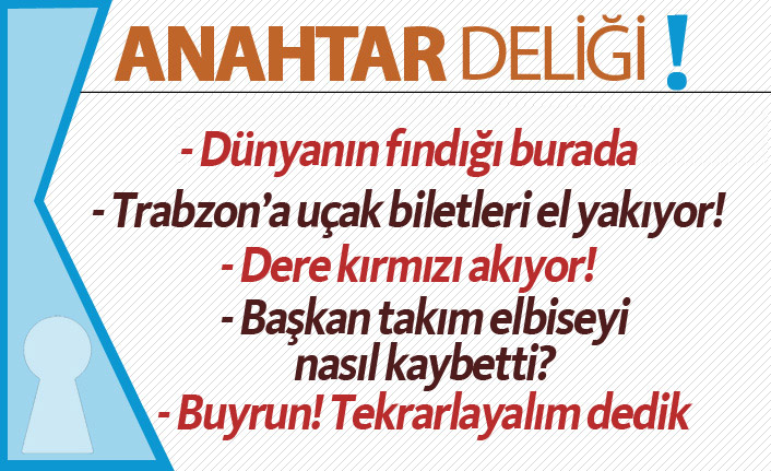 Anahtar Deliği - 12.07.2019