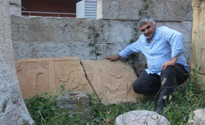 Yol kenarında lahit bulundu,korumaya alındı