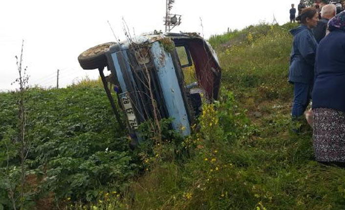 Giresun'da kaza: 7 yaralı