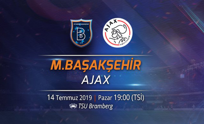 Başakşehir'in rakibi Ajax!