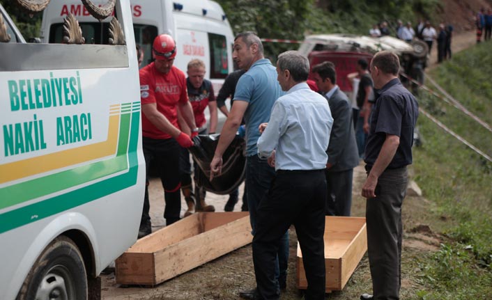 Giresun'da kazada ölenlerin kimlikleri belli oldu