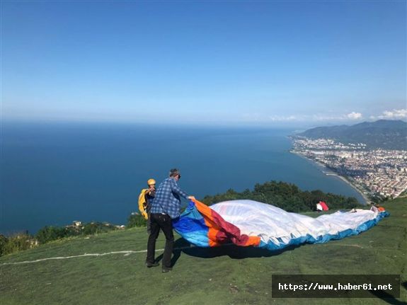  Ordu’da yamaç paraşütü yasağı kalkıyor 